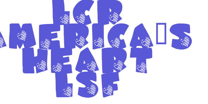 LCR America’s Heart LSF Font Download