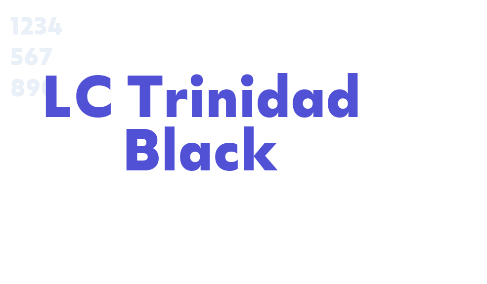 LC Trinidad Black-font-download