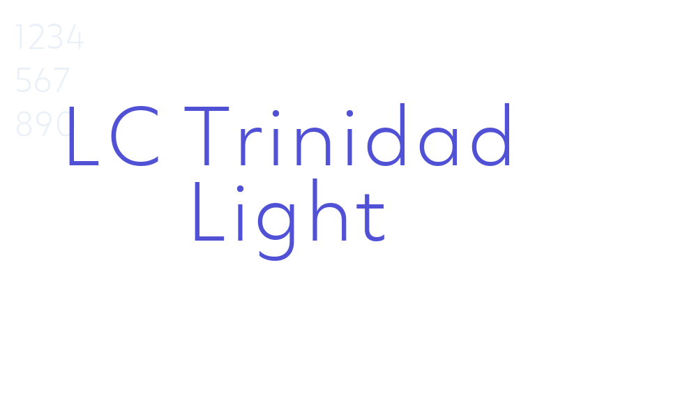 LC Trinidad Light-font-download