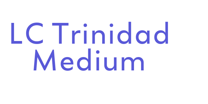 LC Trinidad Medium Font