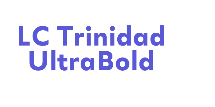 LC Trinidad UltraBold Font Download