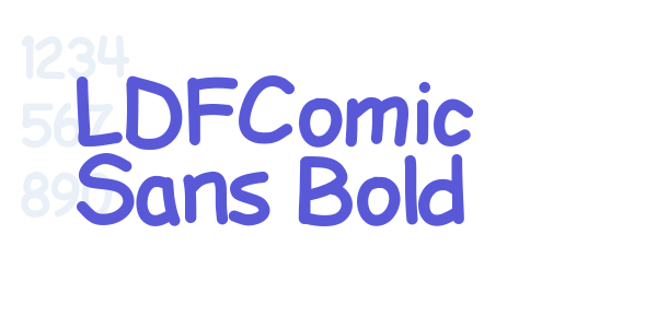 LDFComic Sans Bold font