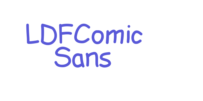 LDFComic Sans Font Download