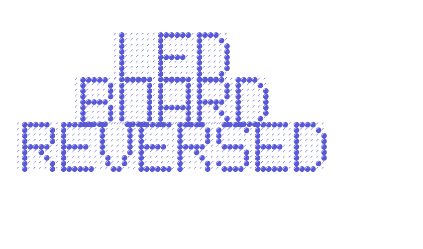 LED BOARD REVERSED Font Download