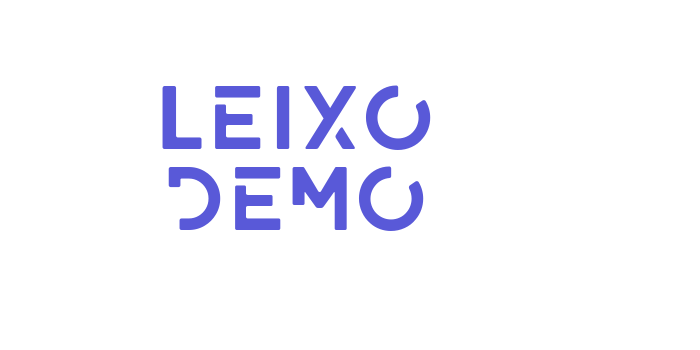 LEIXO DEMO Font Download