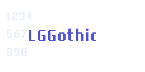 LGGothic-font-download