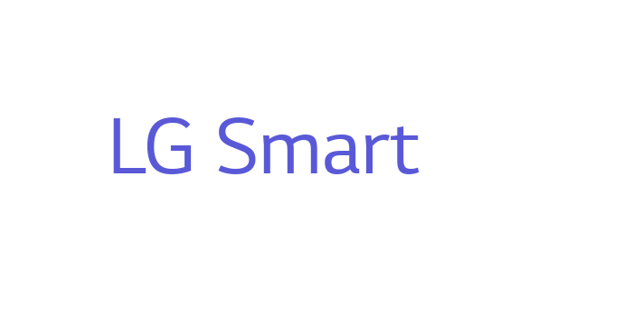 LG Smart Font