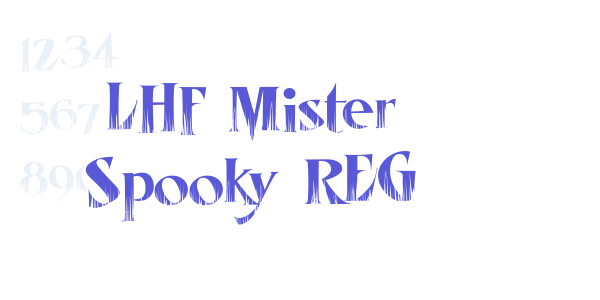 LHF Mister Spooky REG font free