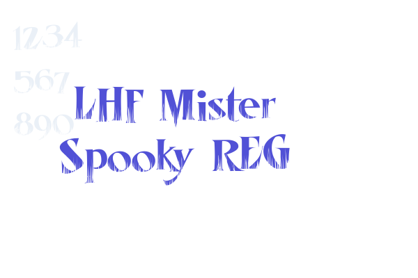 LHF Mister Spooky REG Font Download