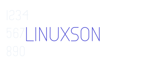 LINUXSON-font-download