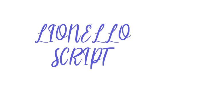 LIONELLO SCRIPT Font Download