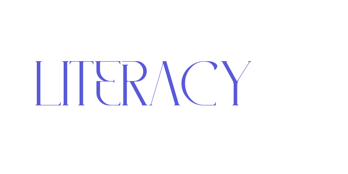 LITERACY Font