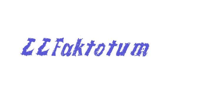 LLFaktotum Font Download