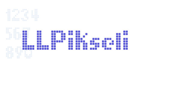 LLPikseli font free