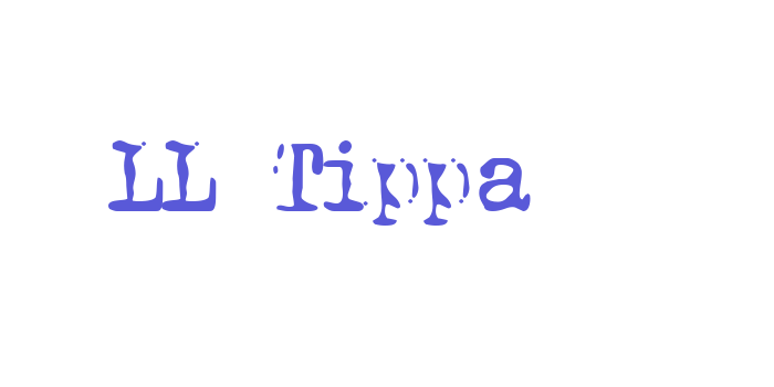 LL Tippa Font Download