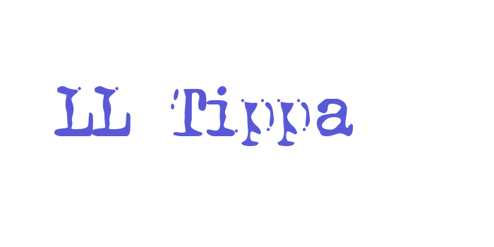 LL Tippa Font