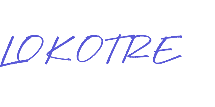 LOKOTRE Font