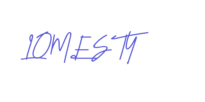 LOMESTY Font