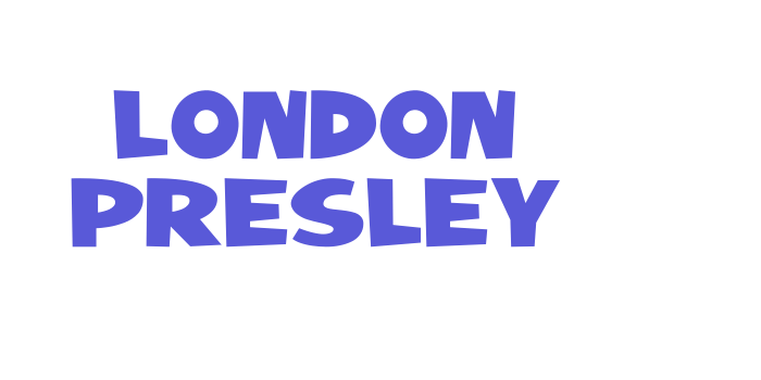 LONDON PRESLEY Font Download