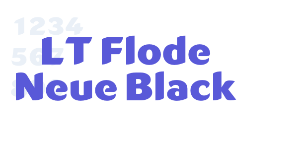 LT Flode Neue Black font