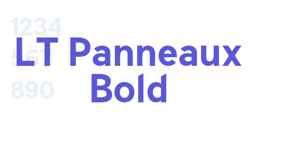 LT Panneaux Bold font free