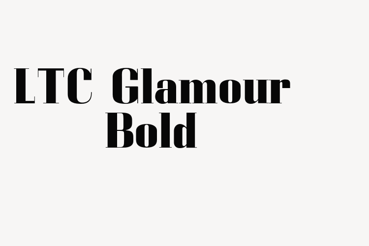 LTC Glamour Bold font download