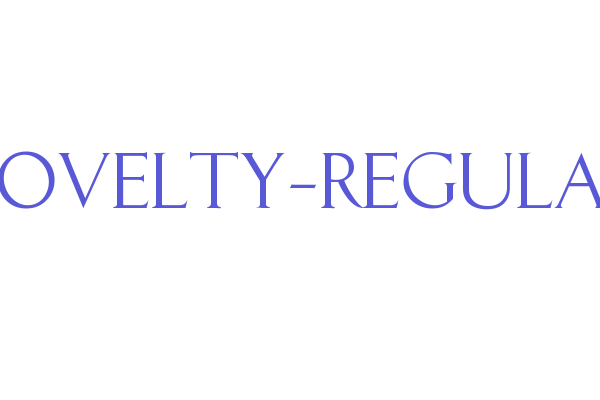 LTNovelty-Regular Font