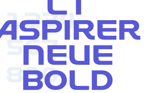 LT Aspirer Neue Bold Font Download