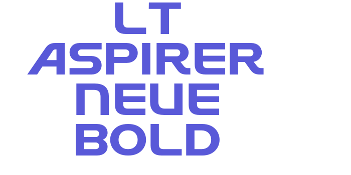 LT Aspirer Neue Bold Font Download