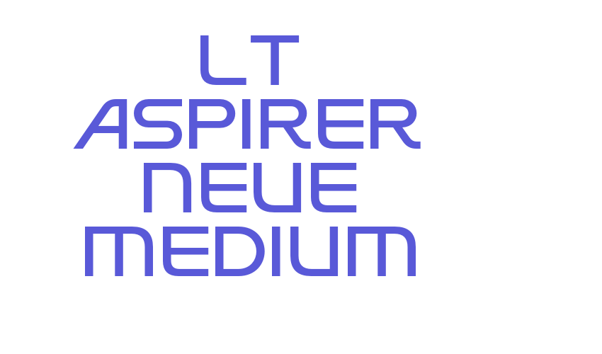 LT Aspirer Neue Medium Font Download