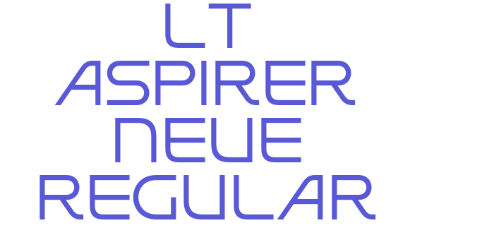 LT Aspirer Neue Regular Font Download