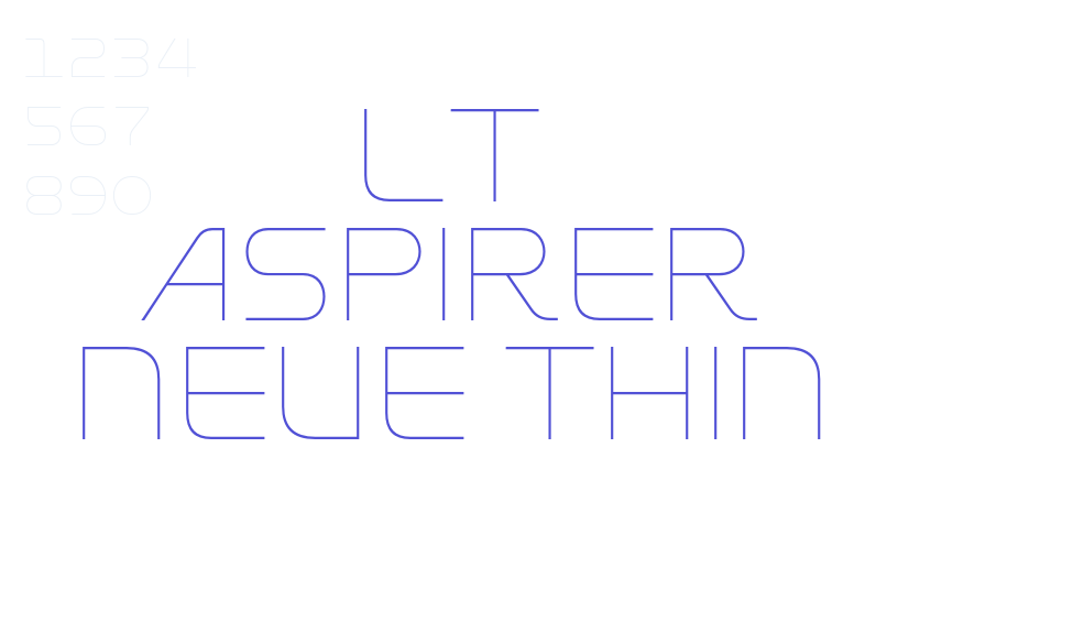 LT Aspirer Neue Thin-font-download