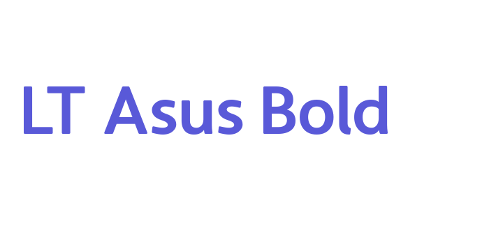 LT Asus Bold Font