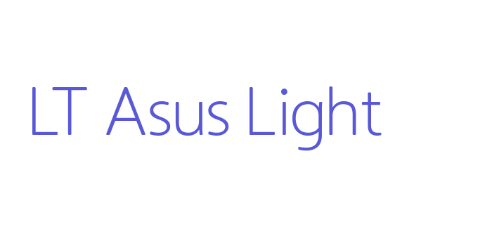 LT Asus Light Font