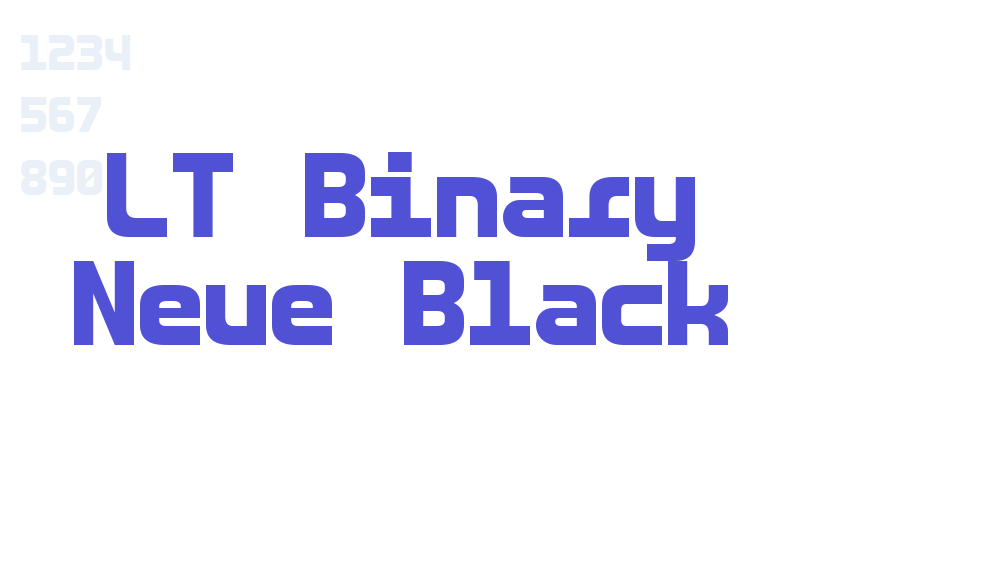 LT Binary Neue Black-font-download