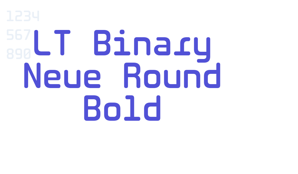 LT Binary Neue Round Bold-font-download