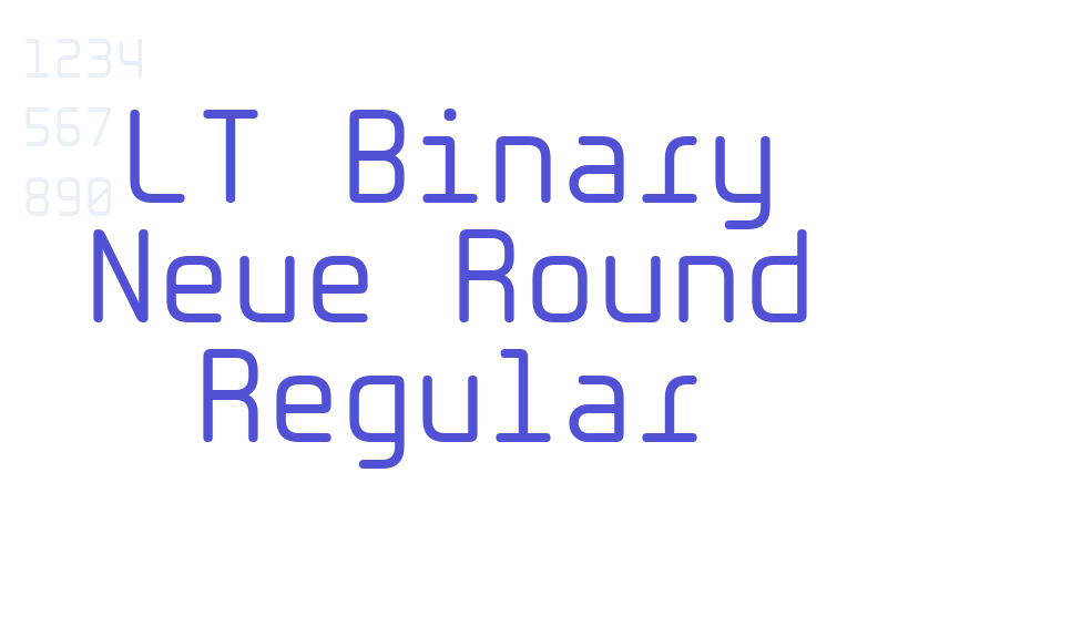 LT Binary Neue Round Regular-font-download