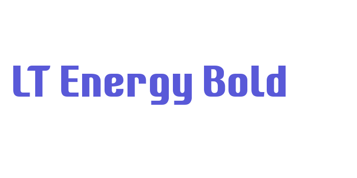 LT Energy Bold Font Download