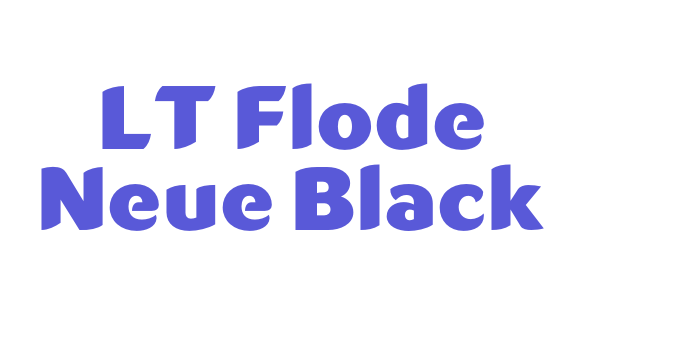 Download LT Flode Neue Black Font