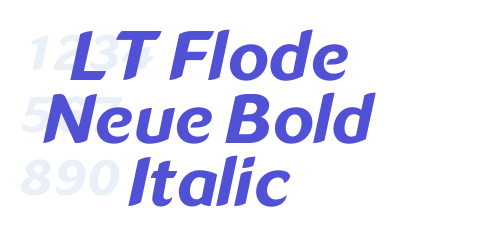 LT Flode Neue Bold Italic-font-download
