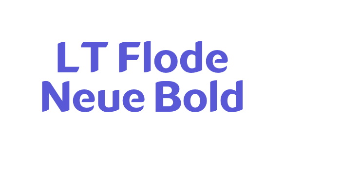 LT Flode Neue Bold Font Download