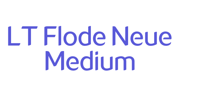 LT Flode Neue Medium Font Download