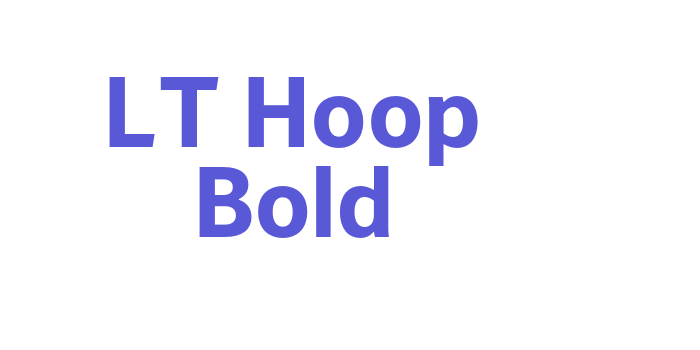 LT Hoop Bold Font