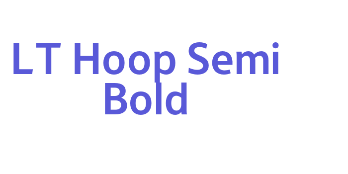 LT Hoop Semi Bold Font Download