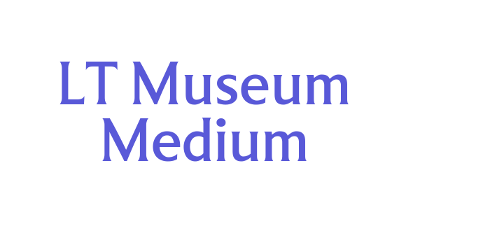 LT Museum Medium Font Download