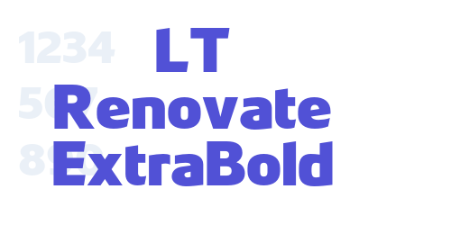 LT Renovate ExtraBold-font-download
