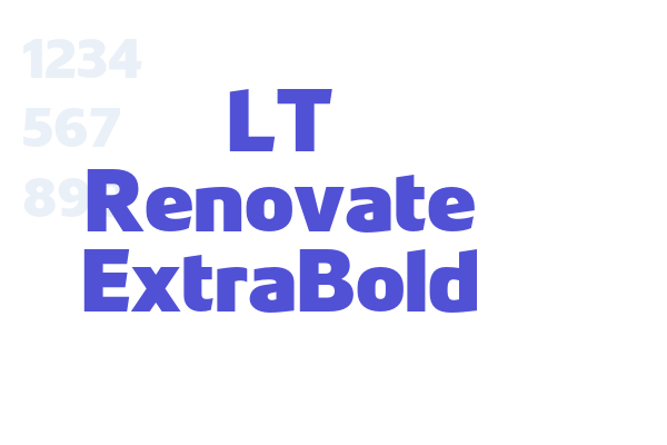 LT Renovate ExtraBold