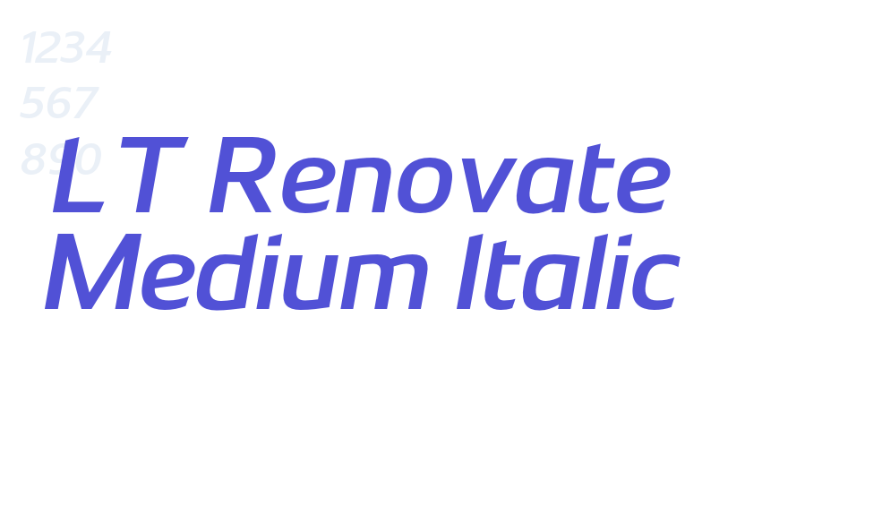 LT Renovate Medium Italic-font-download