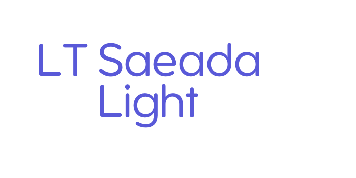 LT Saeada Light Font Download