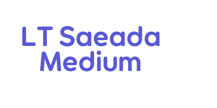 LT Saeada Medium Font Download